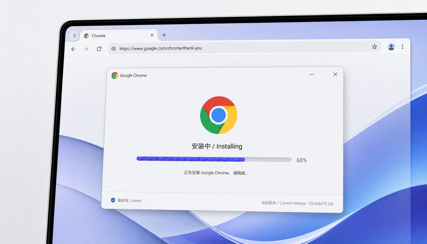Chrome安装包下载示意图