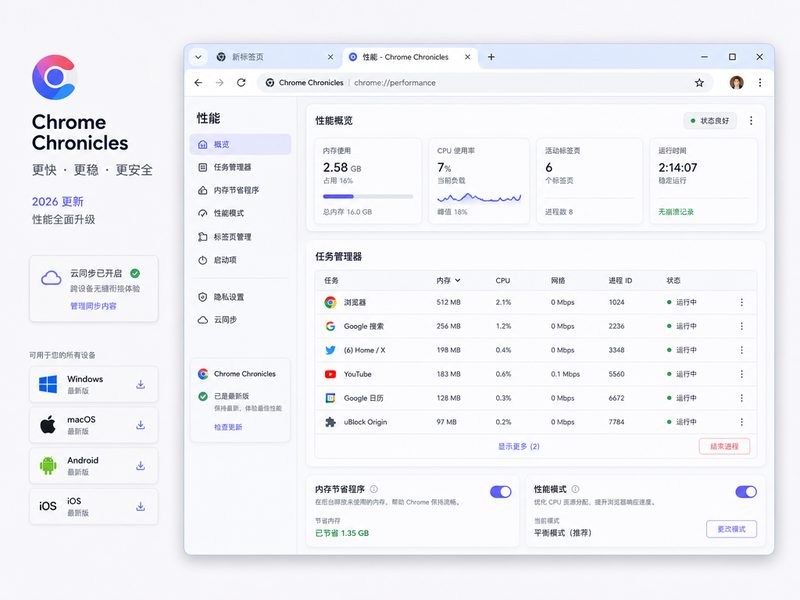 性能监控面板